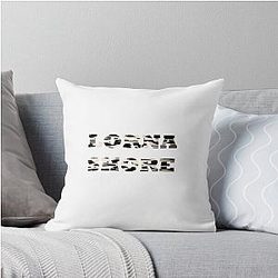 American Deathcore Music Lorna Shore Throw Pillow