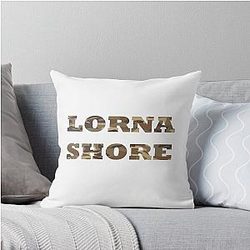 American Heavy Deathcore Music Lorna Shore Throw Pillow