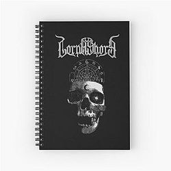 Lorna Shore Merch Spiral Notebook