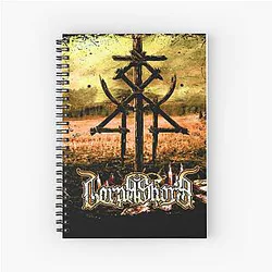 Lorna Shore Merch Lorna Shore Album Cover Logo Spiral Notebook