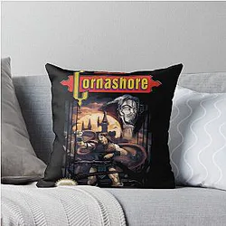 American Deathcore Band Lorna Shore Throw Pillow
