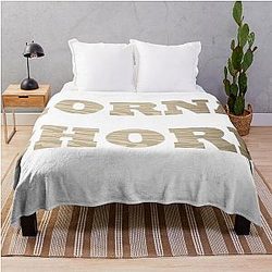 American Heavy Metal Deathcore Throw Blanket