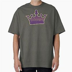 Los Angeles Kings Sunset Silhouette city skyline Oversized T-Shirt
