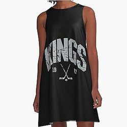 Art Los Angeles Kings A Line Dress