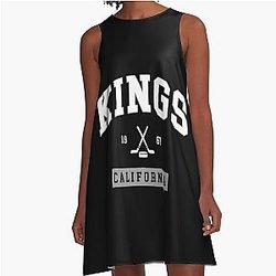 Art for Los Angeles Kings A Line Dress