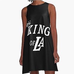 Los Angeles Kings A-Line Dress