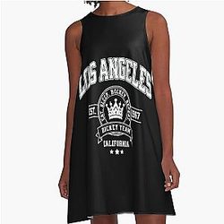 Art - Los Angeles Kings A-Line Dress