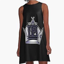 Art Los Angeles Kings A Line Dress