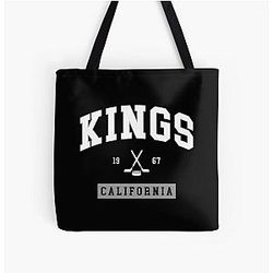 Art Los Angeles Kings Tote Bag