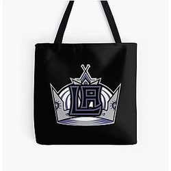 Art Los Angeles Kings Over Print Tote Bag