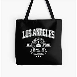 Art Los Angeles Kings All Over Print Tote Bag