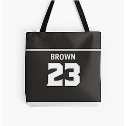 Los Angeles Kings Dustin Brown Home Jersey All Over Print Tote Bag