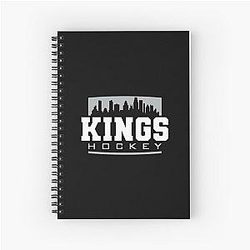 Art Los Angeles Kings Spiral Notebook
