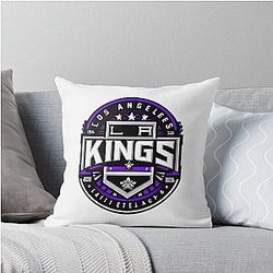 Los Angeles Kings Throw Pillow