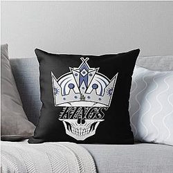 Art for Los Angeles Kings Throw Pillow