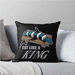 Art Los Angeles Kings Throw Pillow