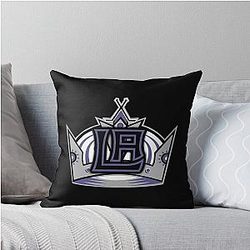 Los Angeles Kings Art Throw Pillow