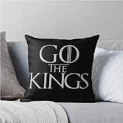 Go Los Angeles Kings Season Throw Pillow