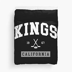 Art by Los Angeles Kings Duvet Cover