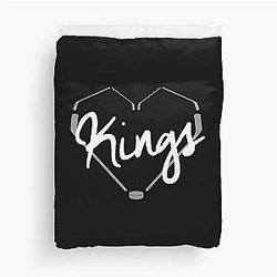 Art Los Angeles Kings Duvet Cover