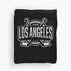 Art Los Angeles Kings Duvet Cover