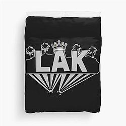 Art for the Los Angeles Kings Duvet Cover