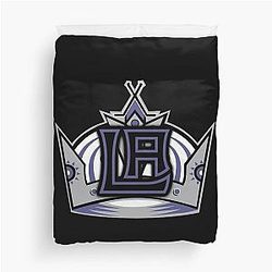 Art for the Los Angeles Kings Duvet Cover
