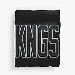 Art Los Angeles Kings Duvet Cover