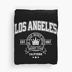 Art Los Angeles Kings Duvet Cover