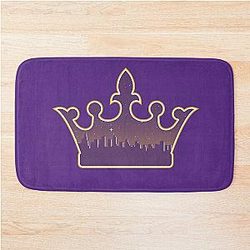 Los Angeles Kings Sunset Silhouette City Skyline Bath Mat