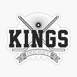 Art in Los Angeles Kings Sticker