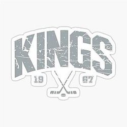 Art Los Angeles Kings Sticker