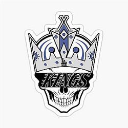 Art Los Angeles Kings Sticker