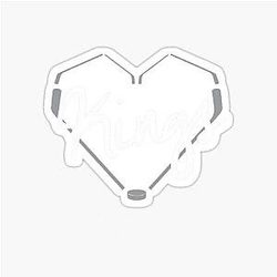 Art, Los Angeles Kings sticker.