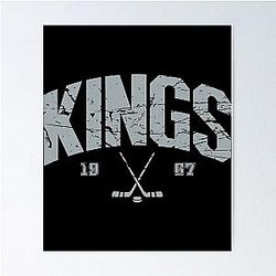 Art and Los Angeles Kings Poster