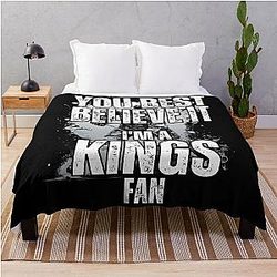 Art Los Angeles Kings Throw Blanket