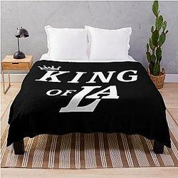 Art Los Angeles Kings Throw Blanket