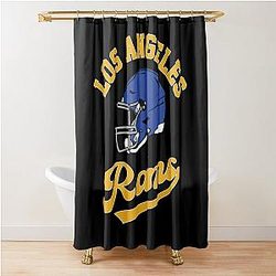 Football Shower Curtain for Los Angeles Rams