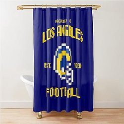 Property of Los Angeles Rams Football Shower Curtain