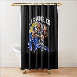 Football Shower Curtain for Los Angeles Rams