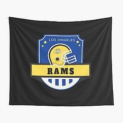 Football Rams Tapestry