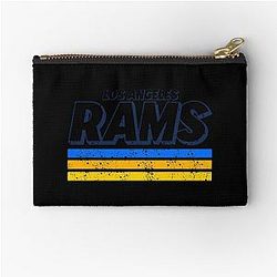 Football and Los Angeles Rams Zipper Pouch