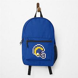 Los Angeles Rams 8-bit Football Helmet Backpack