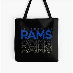 Football Los Angeles Rams All Print Tote Bag