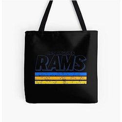 Football Tote Bag - Los Angeles Rams All Over Print