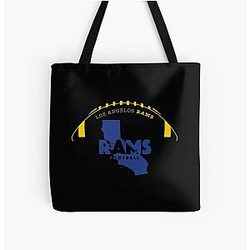 Football Tote Bag All Over Print Los Angeles Rams