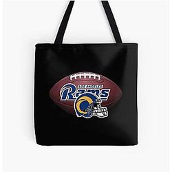 Football All Over Print Tote Bag
