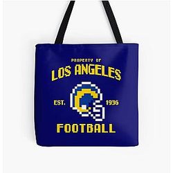 Property of Los Angeles Rams Football Tote Bag
