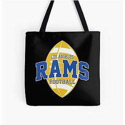 Football Los Angeles Rams All Overprint Tote Bag