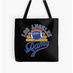 Football Bag Los Angeles Rams All Over Tote